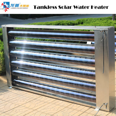 95 liter geïnstalleerd op de muur vacuümbuiscollector integrale zonne-waterverwarmer zonder watertenk