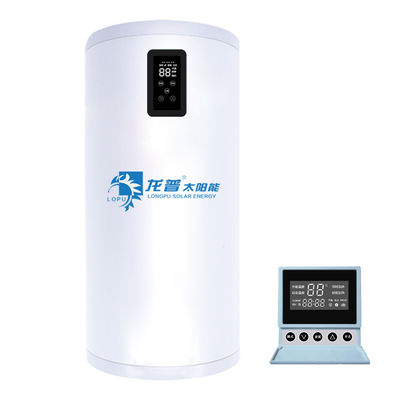 Zonne-elektrische waterverwarmer met drukinstallatie met een capaciteit van 200 l