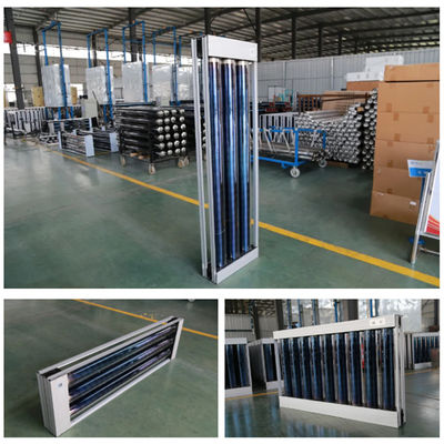 Energiebesparing 137*850*7pcs Borosilicaatglas 3.3 Vacuümbuis Tankloze zonnewaterverwarmer