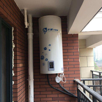 60 liter split zonne-energie warmwaterverwarmers geïnstalleerd aan de muur zonnecollector waterverwarmingssysteem