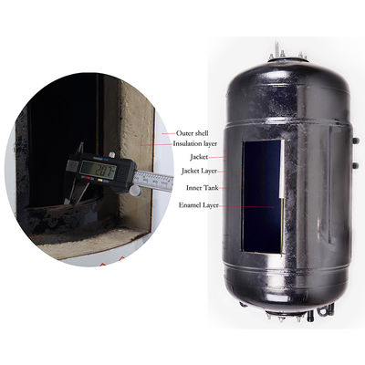 Longpu Fabriek Direct Verkoop Jacket Warm Exchange glazuur water tank 100L 120L Zonne-aangedreven warm water tank